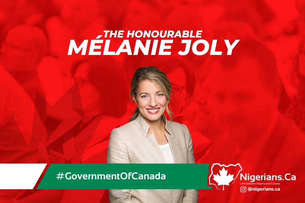 Honourable Mélanie Joly - Canada’s Parliament Cabinet Members