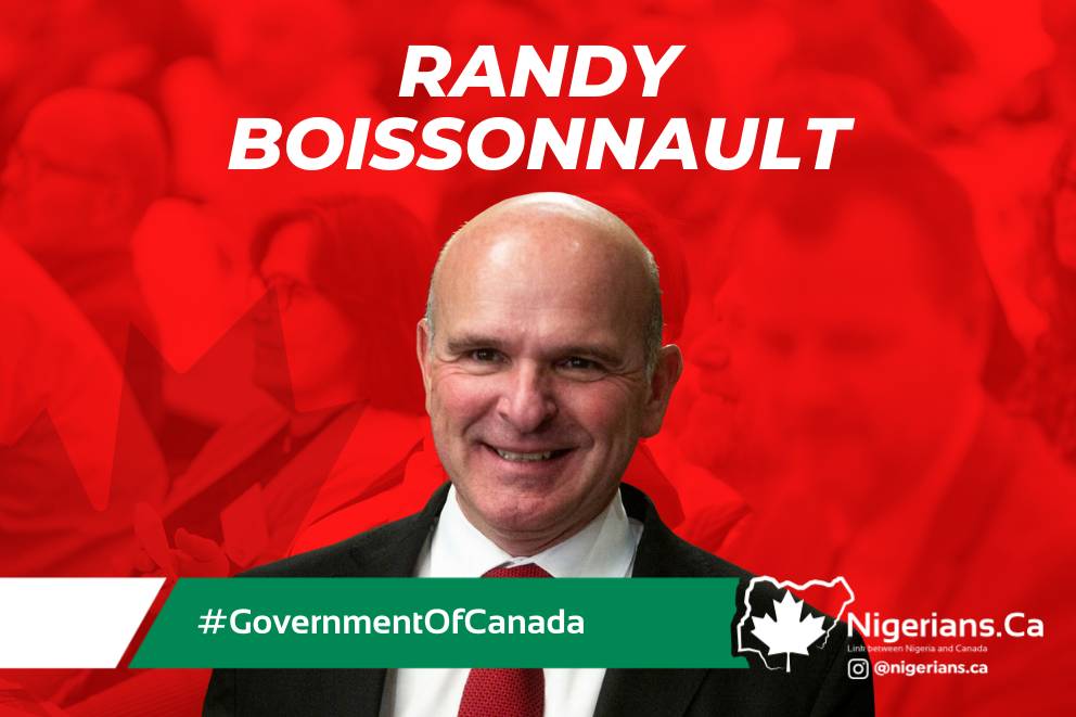 Honourable Randy Boissonnault -  Canada’s Parliament Cabinet Member